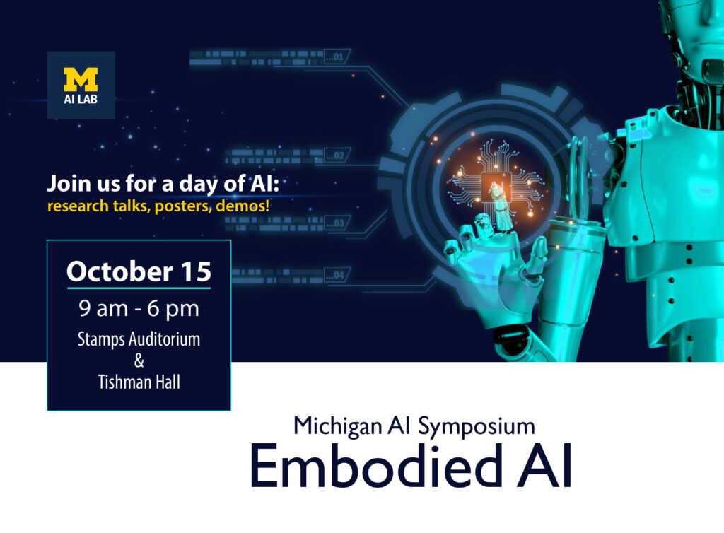 Join us for a day of AI research talks, posters, & demos!